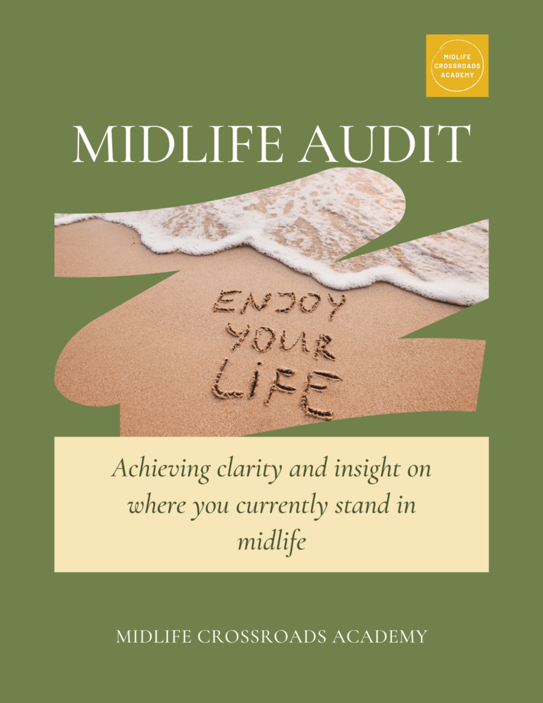 Purpose, meaning and lifelong learning with Midlife Crossroads Academy - without the midlife crisis. Midlife audit workbook. ebook