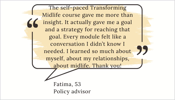 Midlife crisis. Purpose, meaning, transition. Midlife Crossroads Academy