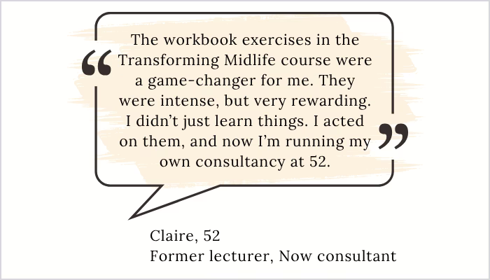 Midlife crisis. Purpose, meaning, transition. Midlife Crossroads Academy