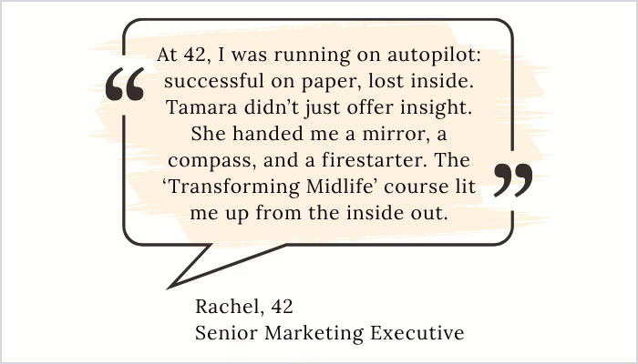 Midlife crisis. Purpose, meaning, transition. Midlife Crossroads Academy