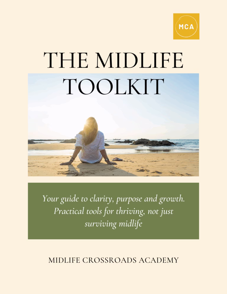 Midlife crisis. Purpose, meaning, transition. Midlife Crossroads Academy