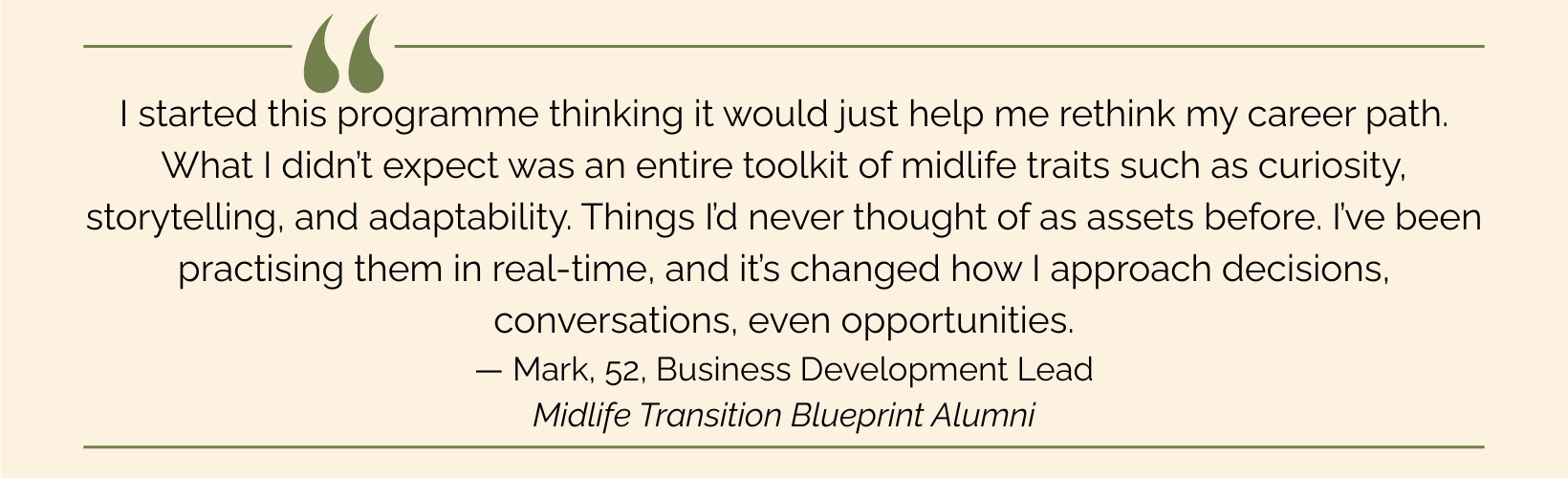 Midlife crisis. Purpose, meaning, transition. Midlife Crossroads Academy